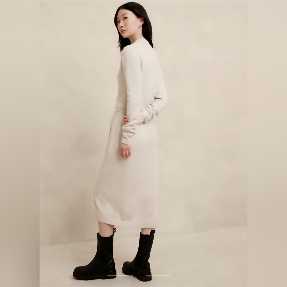Banana Republic Knit Wrap Dress NWOT